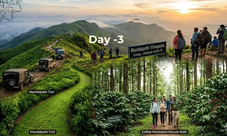 Coorg Monsoon Tour guide Day 3